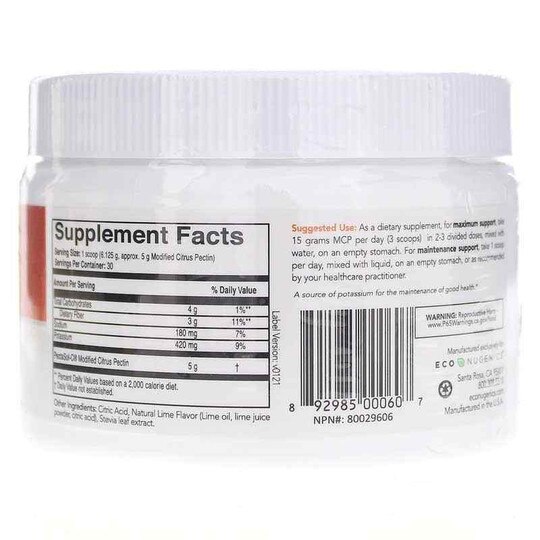 PectaSol Lime Infusion Powder, ECN